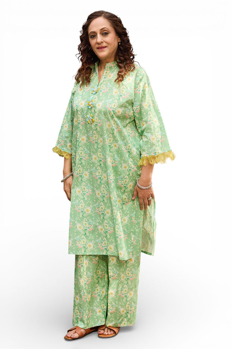 1 Piece Printed Lawn Shirt