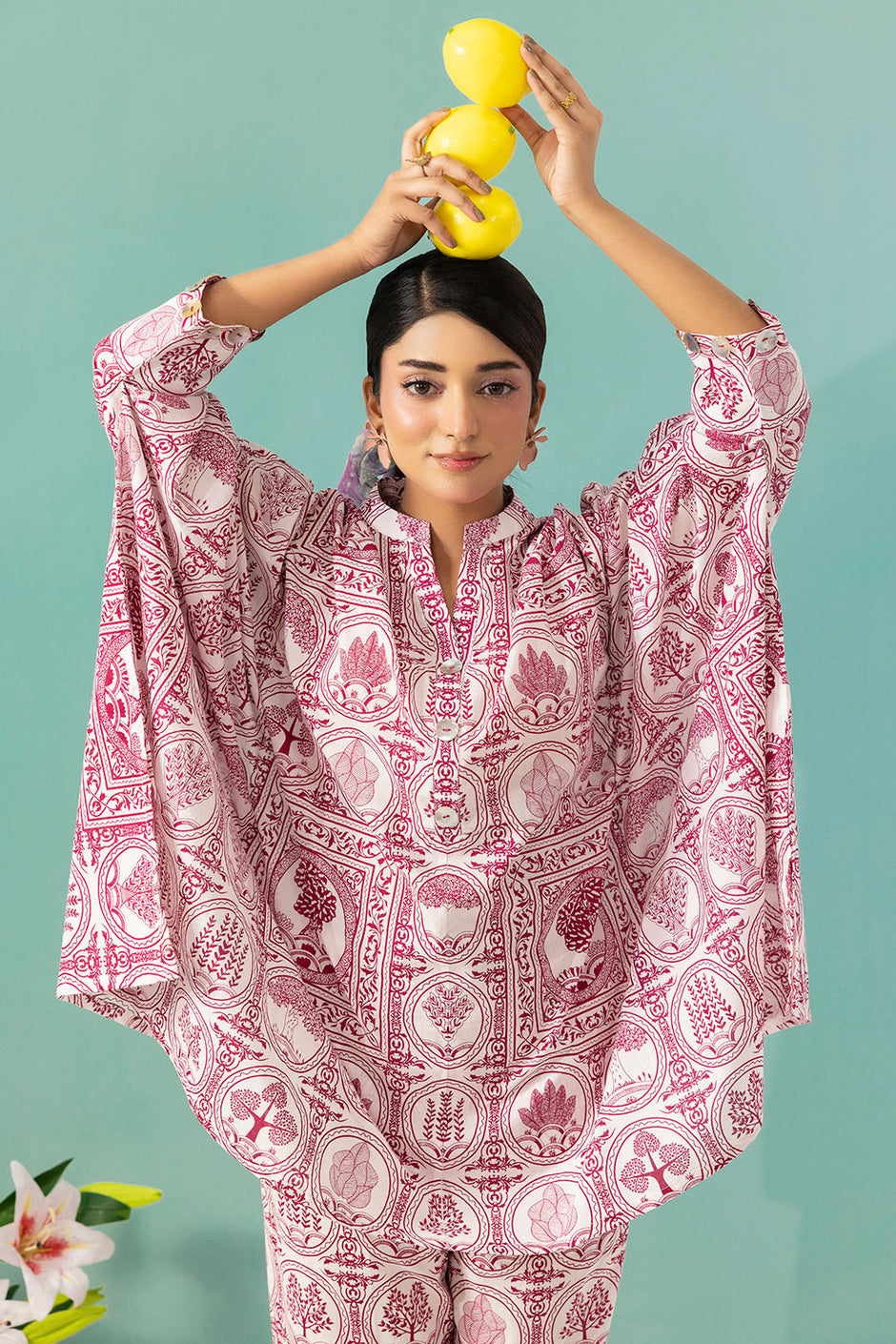 2 Piece Printed Lawn Suit
