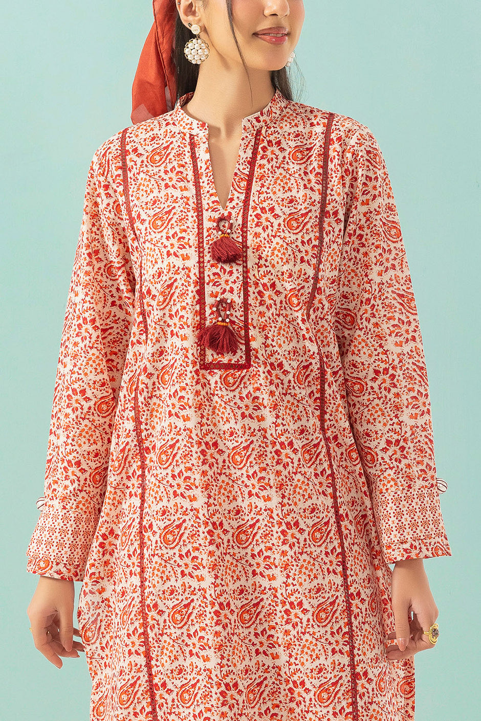 2 Piece Printed Lawn Suit