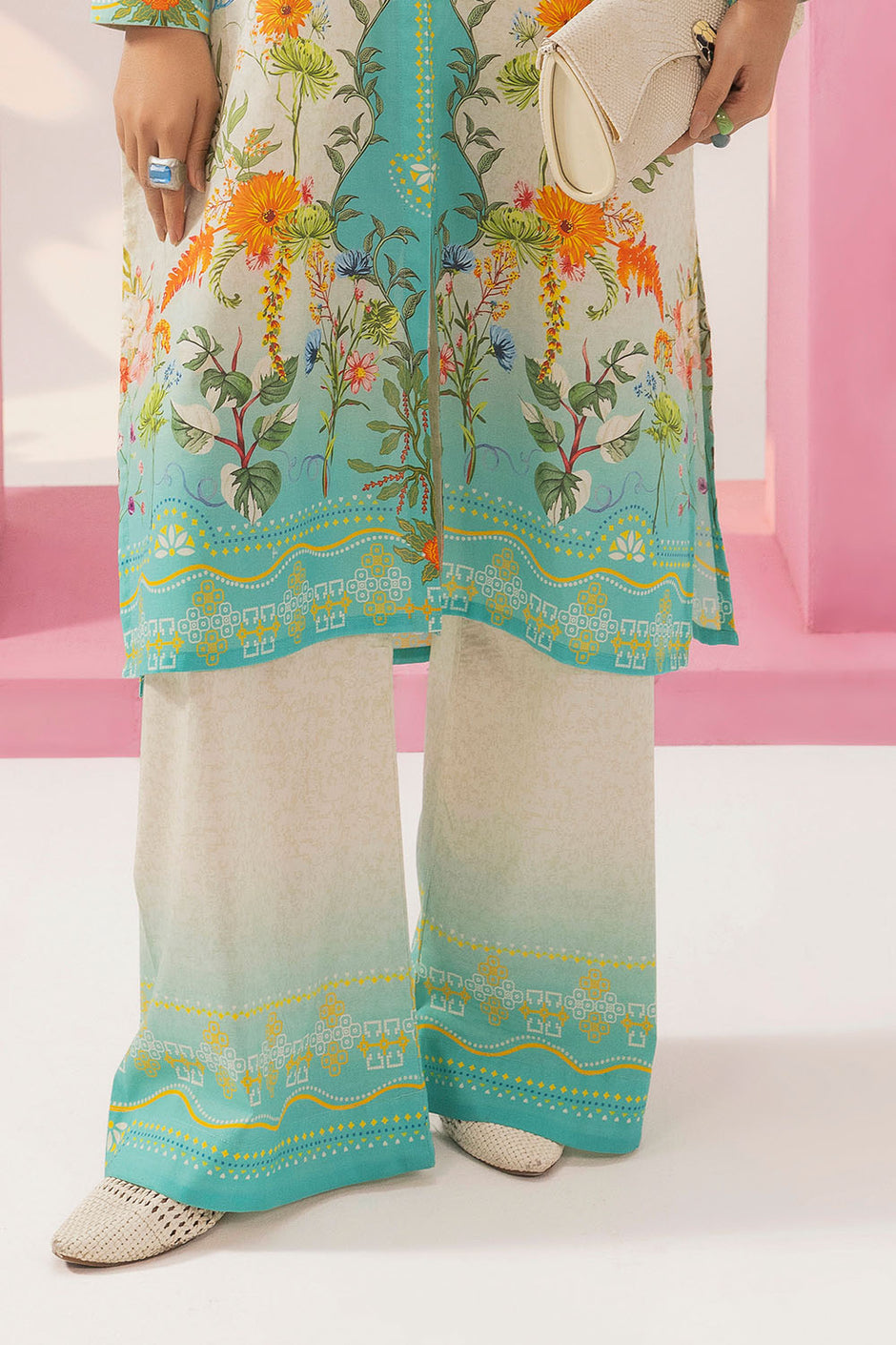 2 Piece Printed Lawn Suit