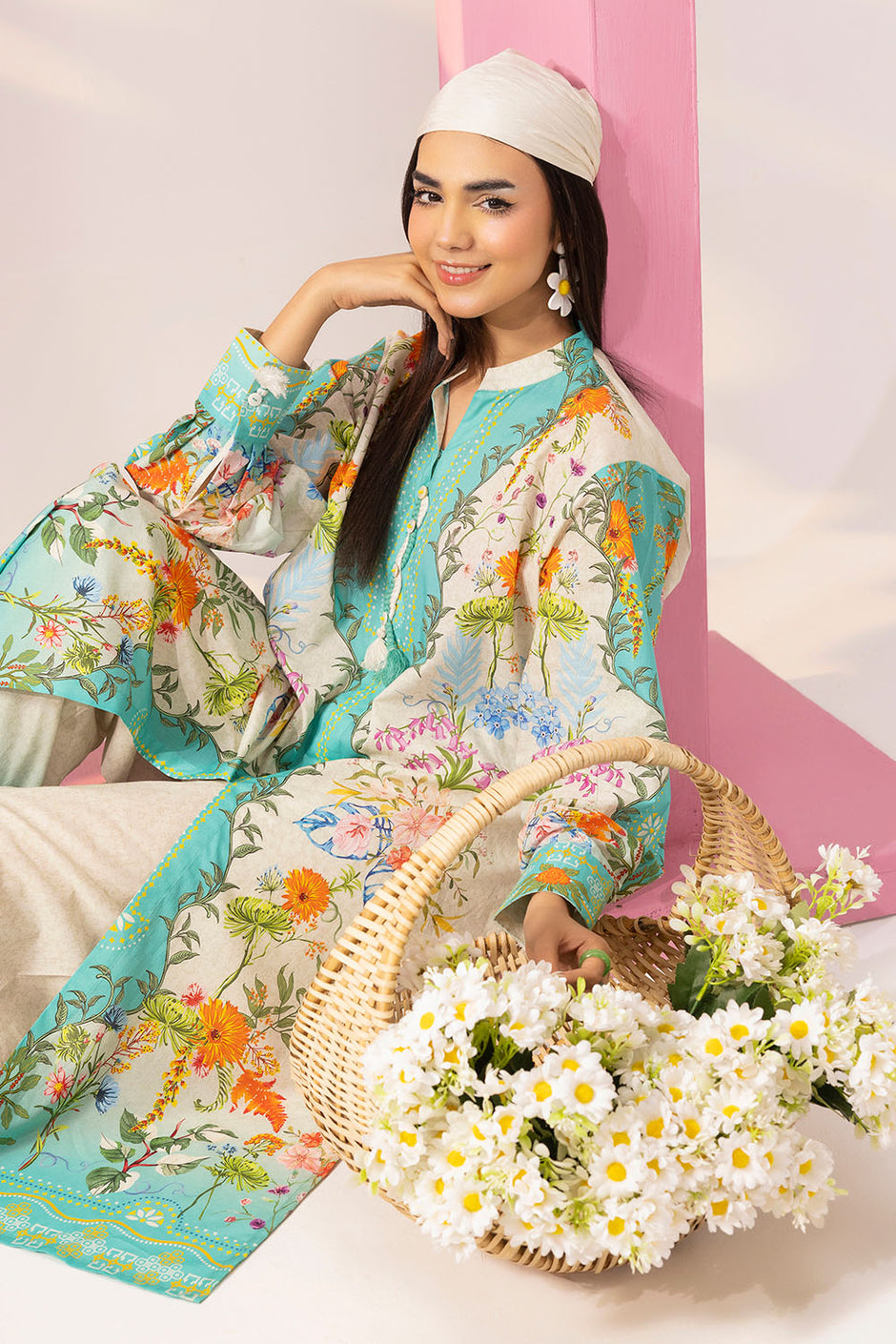 2 Piece Printed Lawn Suit