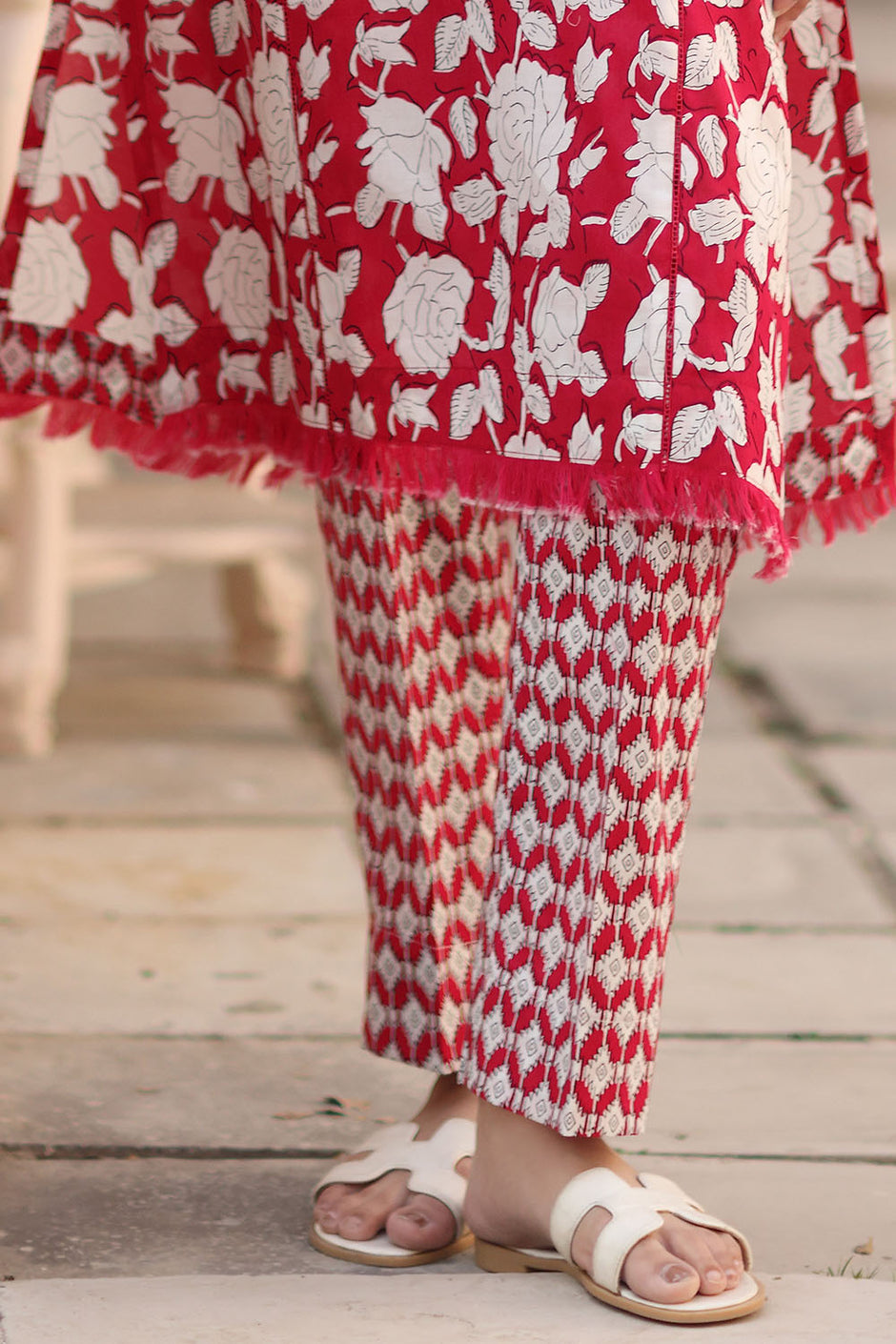 2 Piece Printed Lawn Suit
