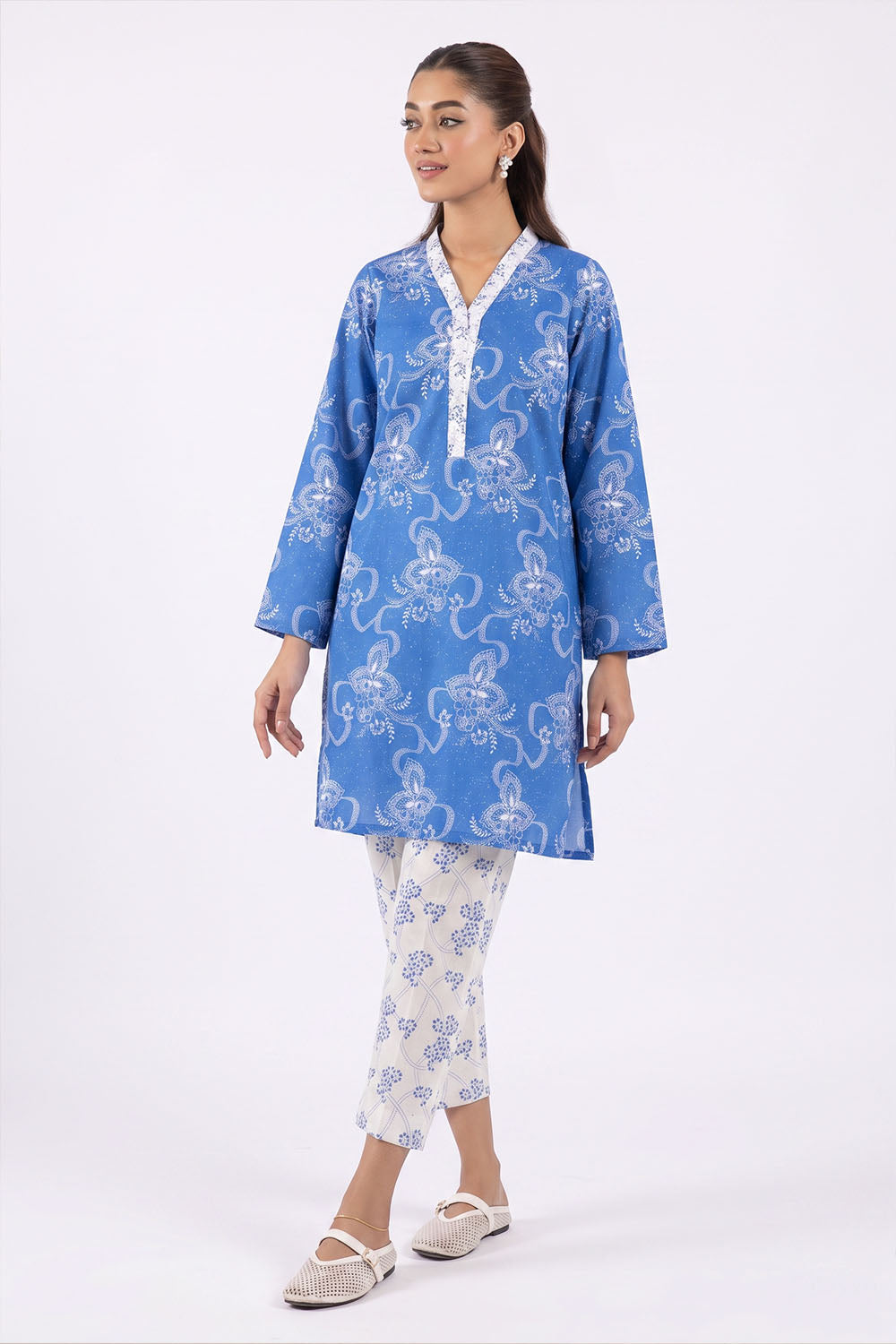 2 Piece Printed Lawn Suit
