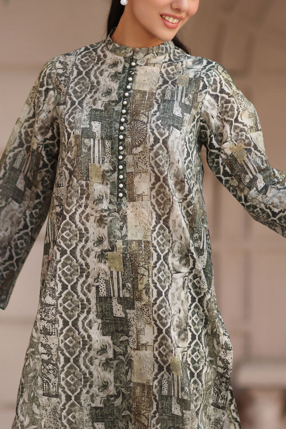 2 Piece Printed Lawn Suit