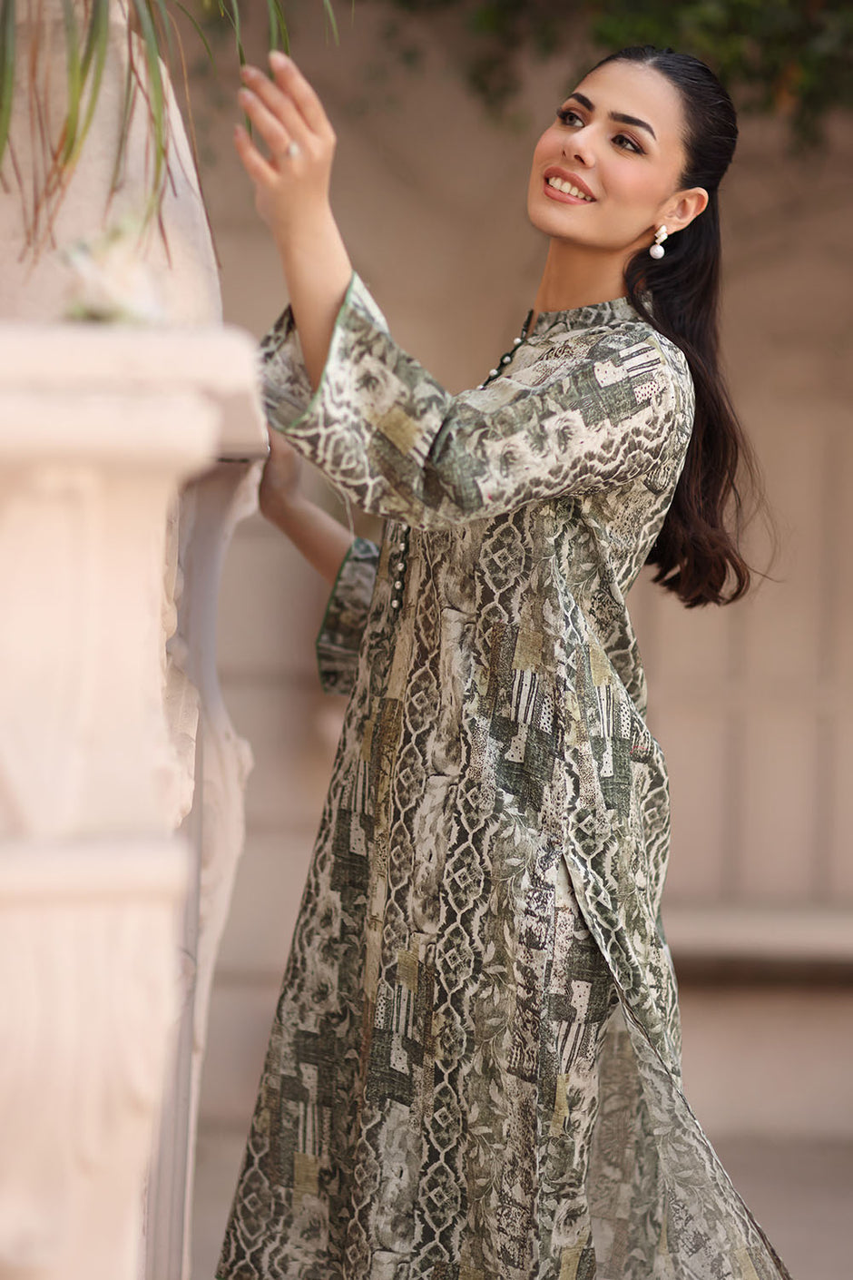 2 Piece Printed Lawn Suit