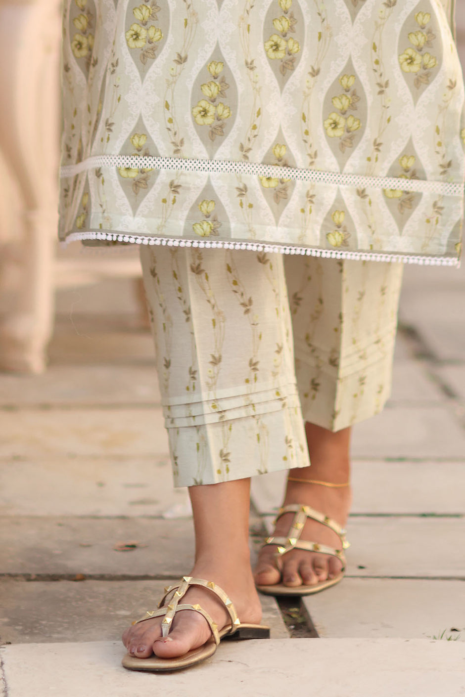 2 Piece Printed Lawn Suit