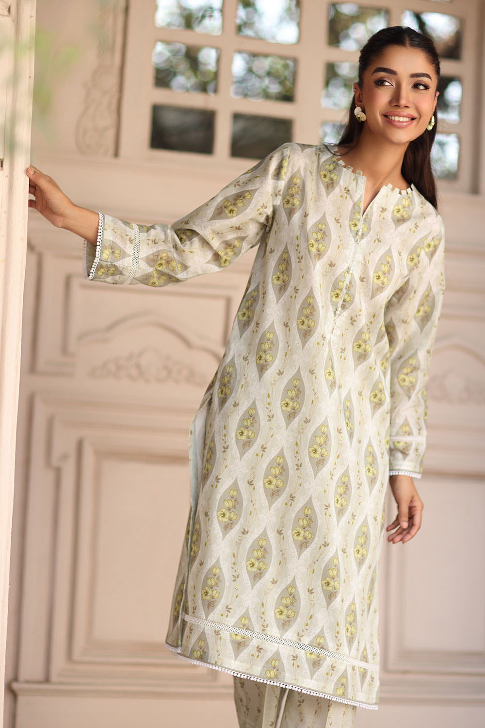 2 Piece Printed Lawn Suit