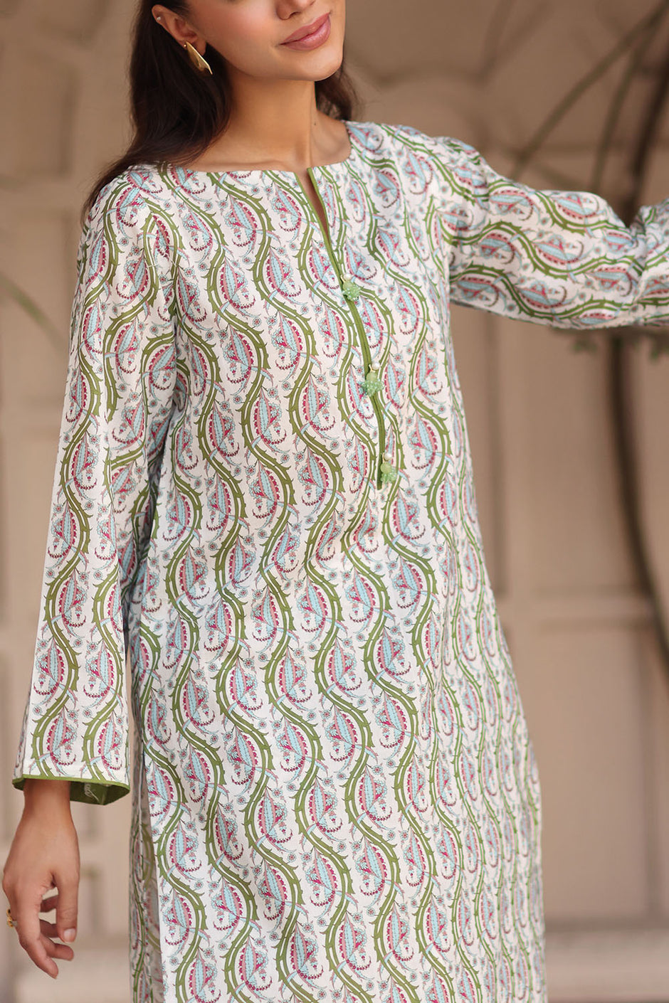 2 Piece Printed Lawn Suit
