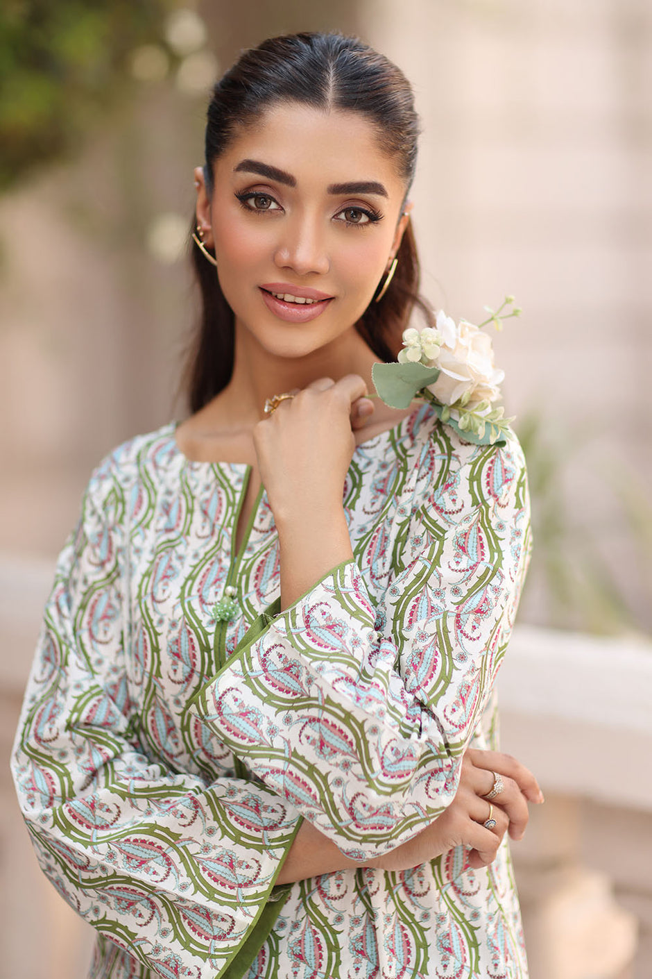 2 Piece Printed Lawn Suit