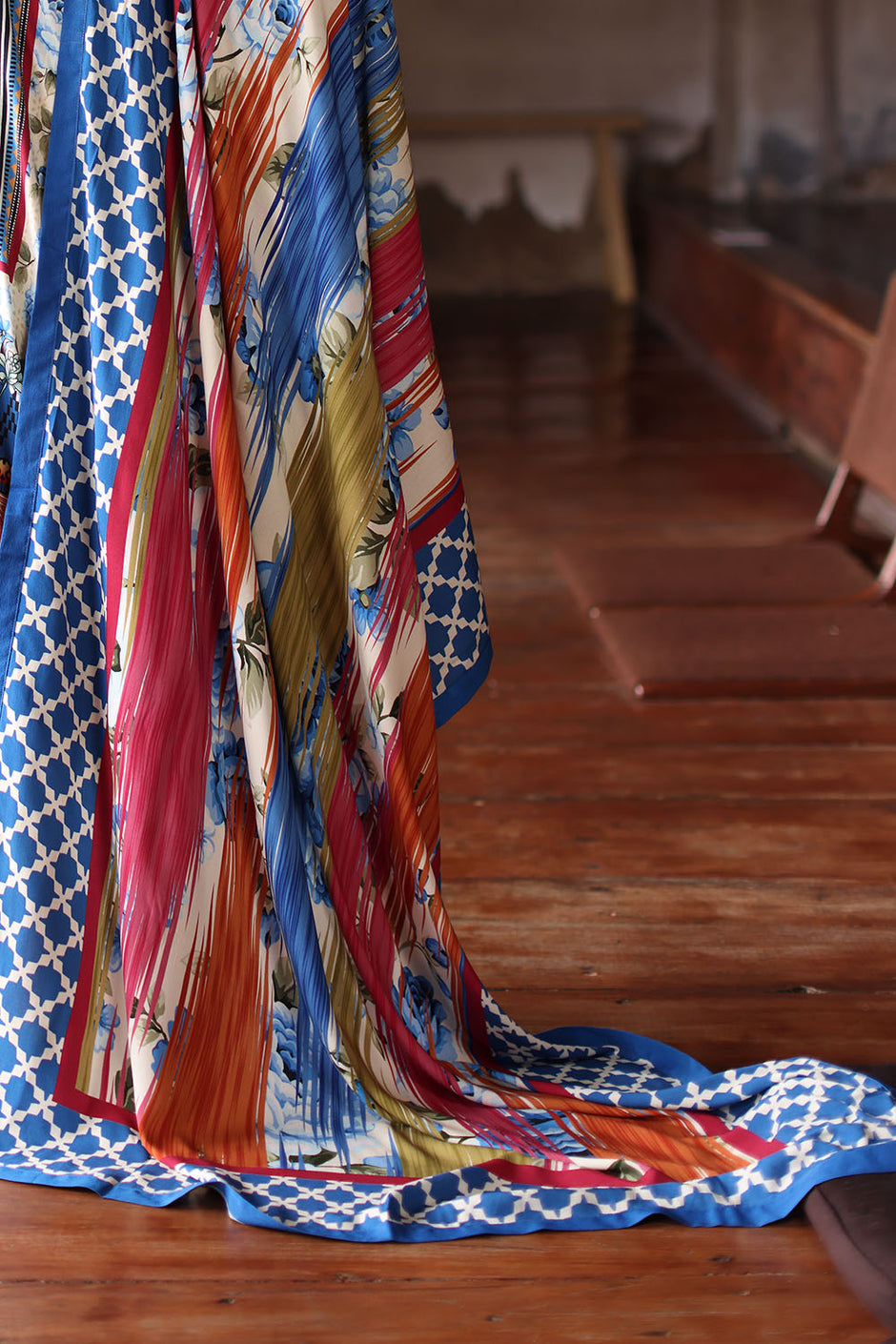 3 Piece Printed Linen Suit with Printed Linen Dupatta