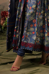 3 Piece Printed Linen Suit with Dupatta LT-52004