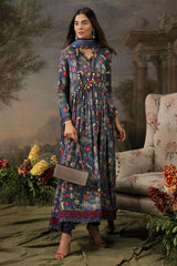 3 Piece Printed Linen Suit with Dupatta LT-52004