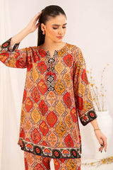 1 Piece Printed Linen Shirt SV-52001