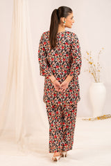 1 Piece Printed Linen Shirt SV-52003