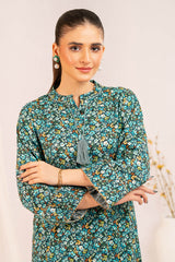1 Piece Printed Linen Shirt SV-52004