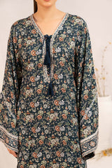 1 Piece Printed Linen Shirt SV-52005