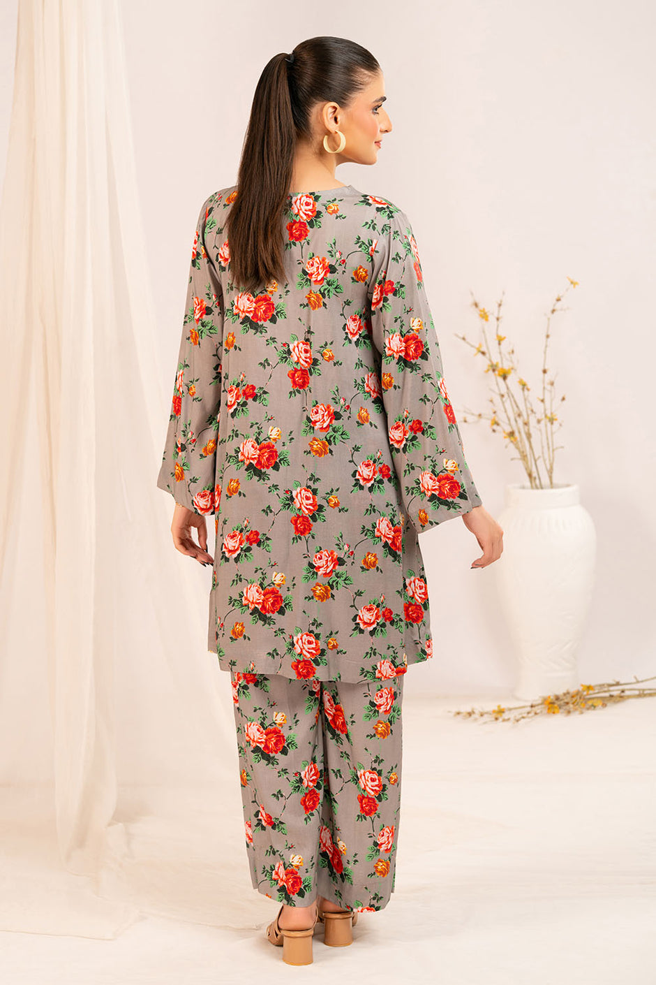 1 Piece Printed Linen Shirt