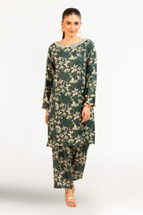 1 Piece Printed Linen Shirt SV-52008