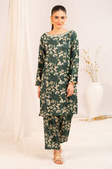 1 Piece Printed Linen Shirt SV-52008