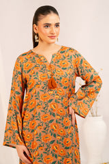 1 Piece Printed Linen Shirt SV-52009