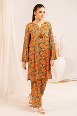 1 Piece Printed Linen Shirt SV-52009