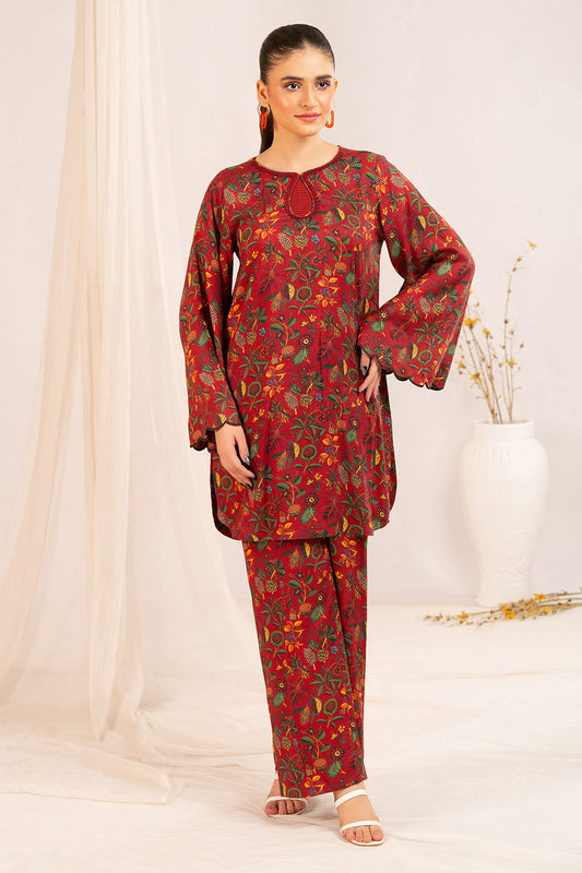 1 Piece Printed Linen Shirt SV-52010