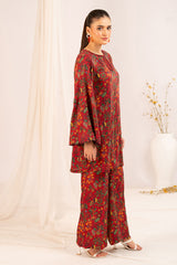 1 Piece Printed Linen Shirt SV-52010