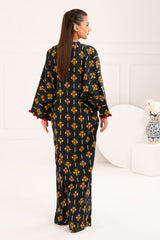 2 Piece Printed Slub Viscose Suit WNST-52004