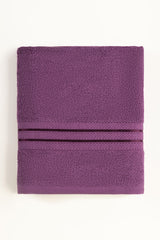 Purple Dyed Bath Towel 25