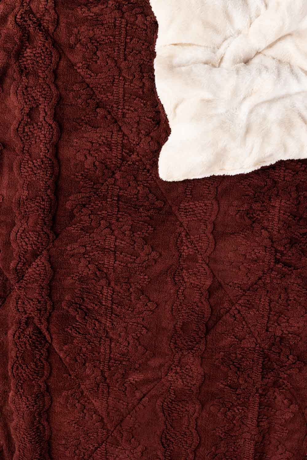Raisin Fleece Comforter