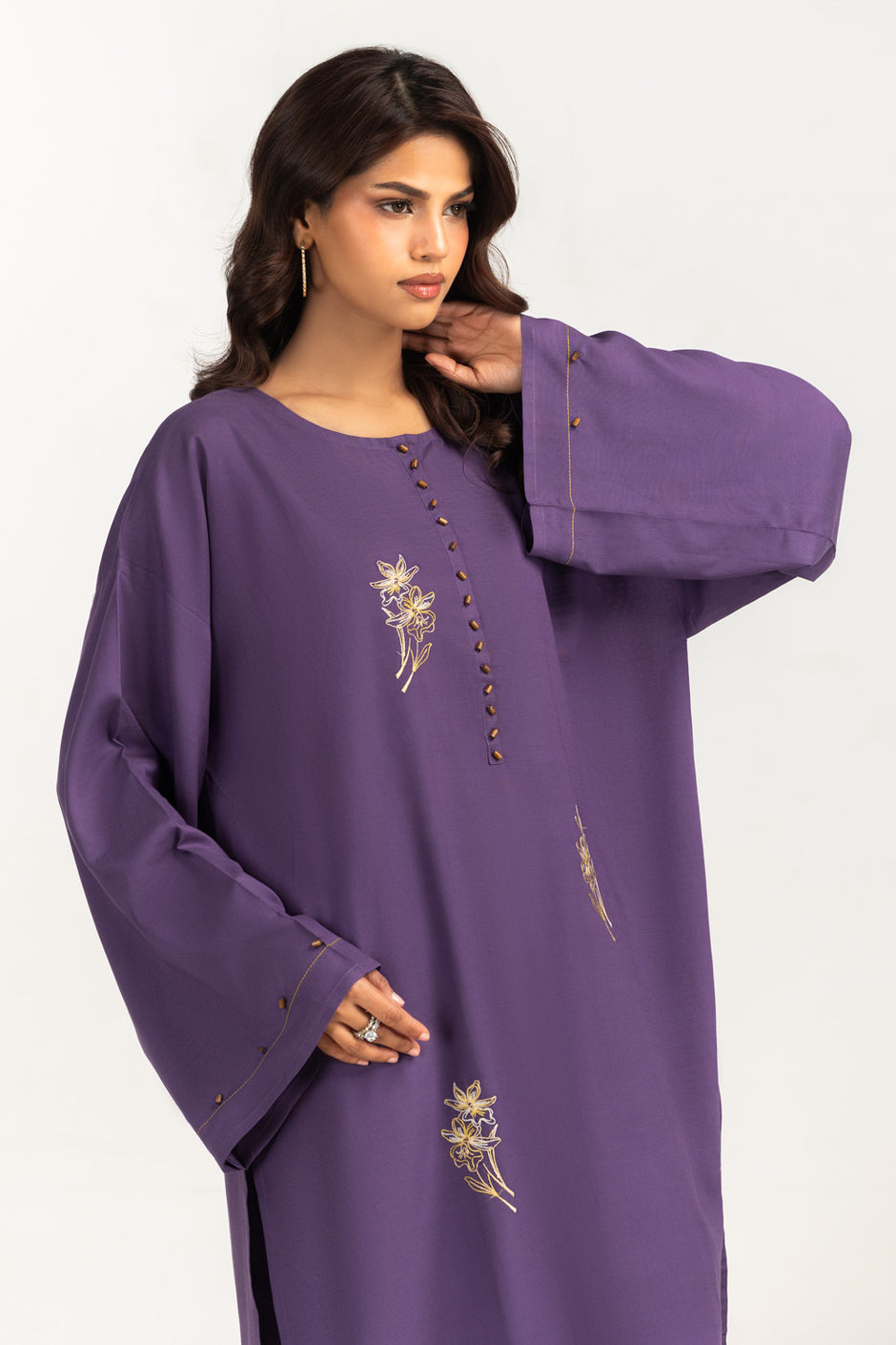 Rawsilk Embroidered Co-Ord Set