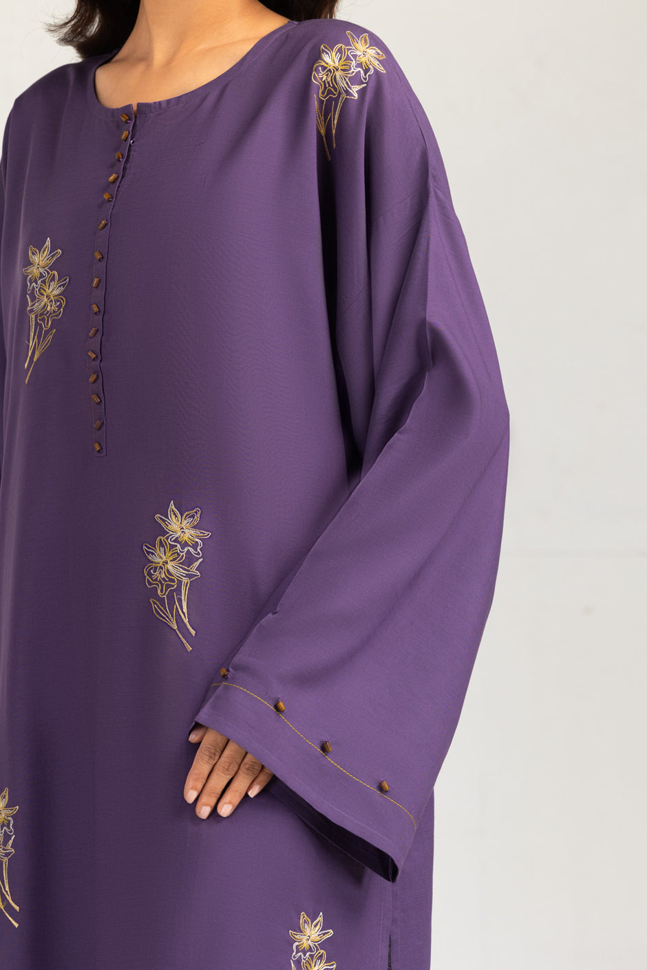 Rawsilk Embroidered Co-Ord Set IUSTTS-1468