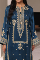 Rawsilk Embroidered Shirt And Trouser