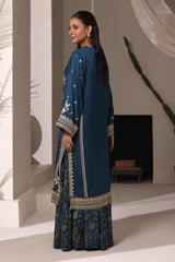 Rawsilk Embroidered Shirt And Trouser