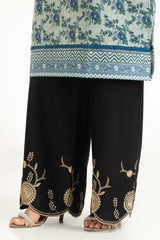 Rawsilk Embroidered Trouser IUSTTR-1470