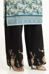 Rawsilk Embroidered Trouser IUSTTR-1470