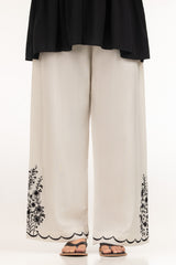 Rawsilk Embroidered Trouser IUSTTR-1483