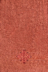 Redwood Embroidered Towel