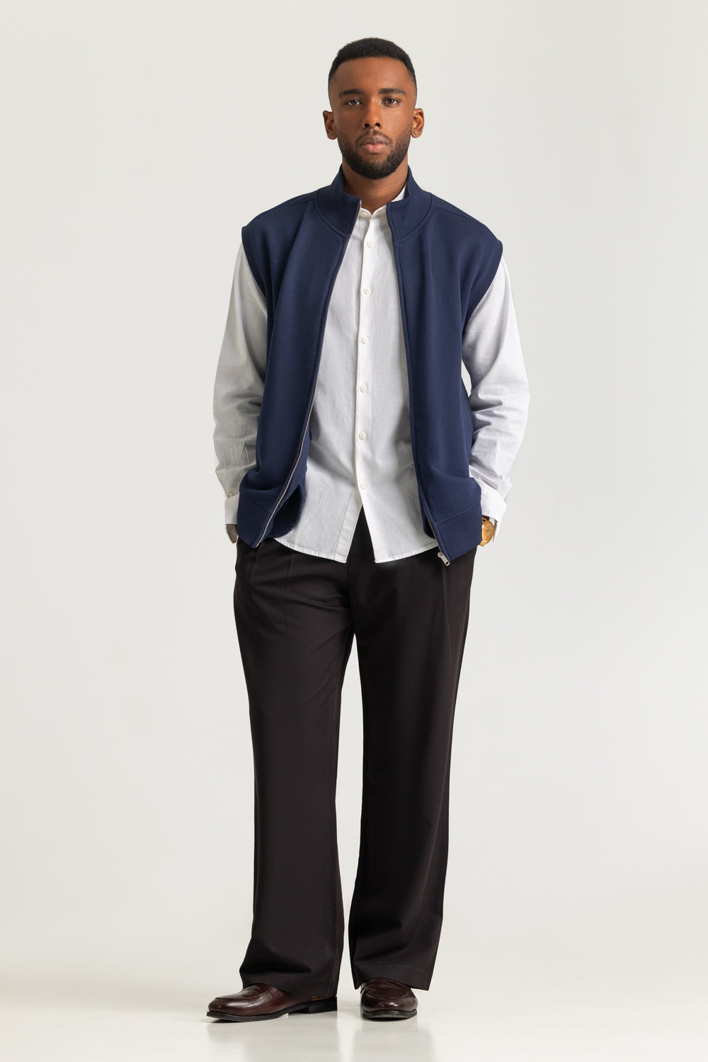 Regular Fit Knitted Vest