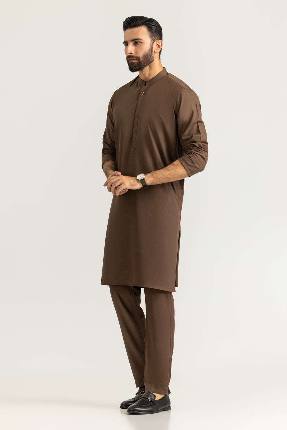 Regular Fit Embroidered Suits