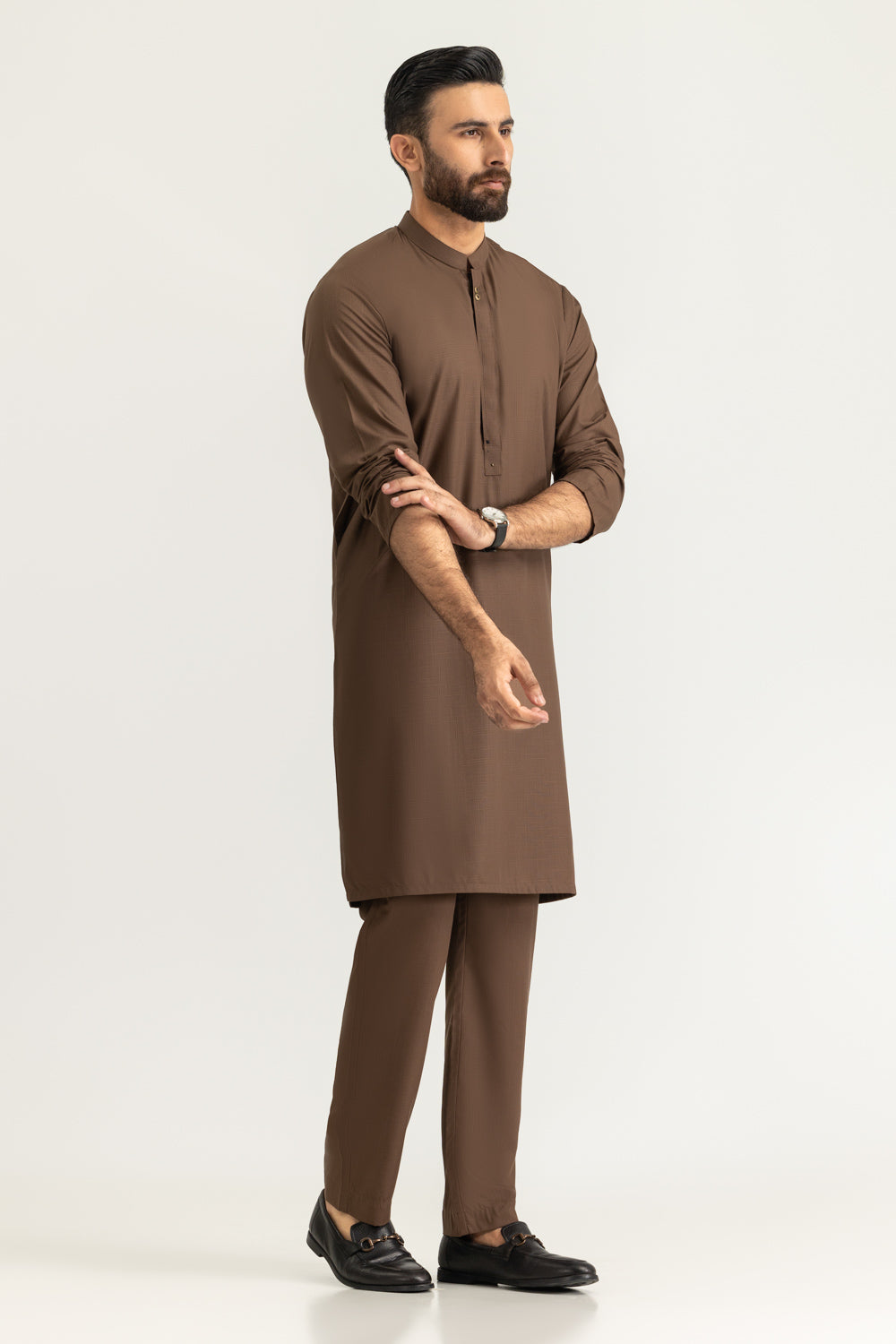 Regular Fit Embroidered Suits