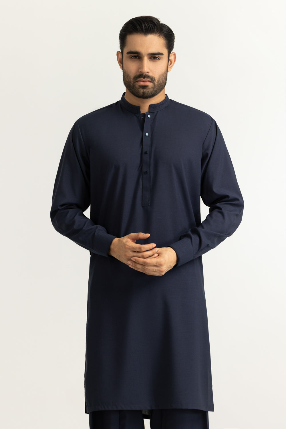 Regular Fit Embroidered Suits