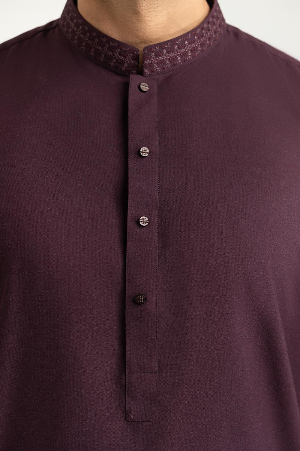Regular Fit Embroidered Suits