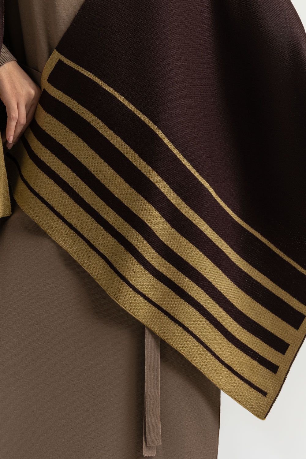 Regular Fit Cape Shawl