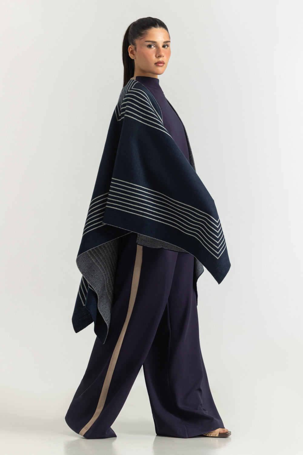 Regular Fit Cape Shawl