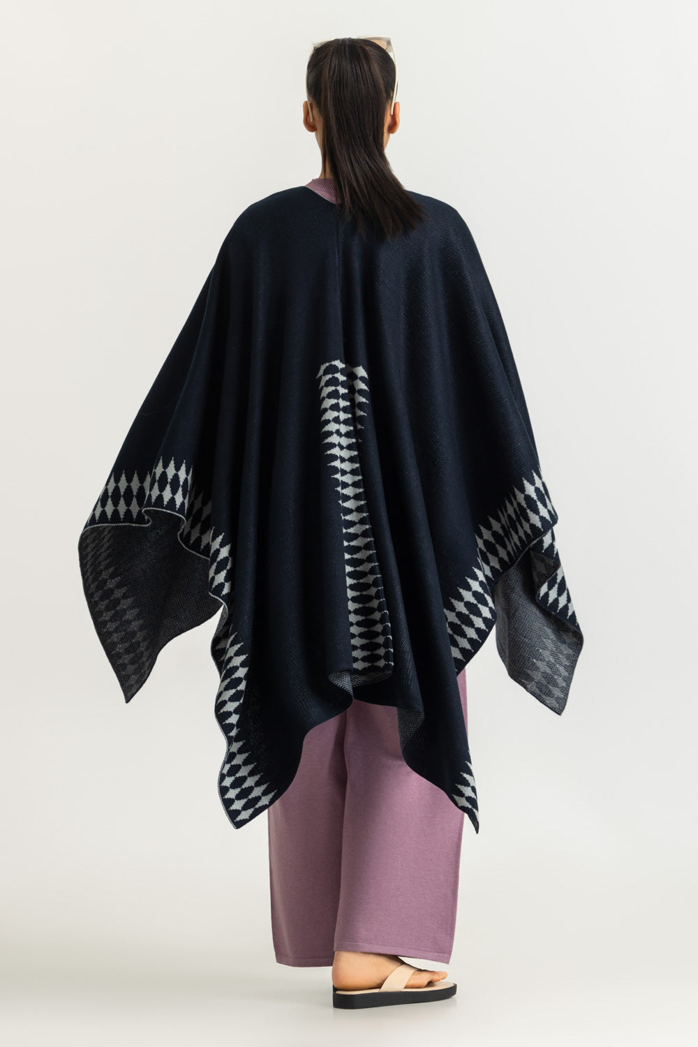 Regular Fit Cape Shawl