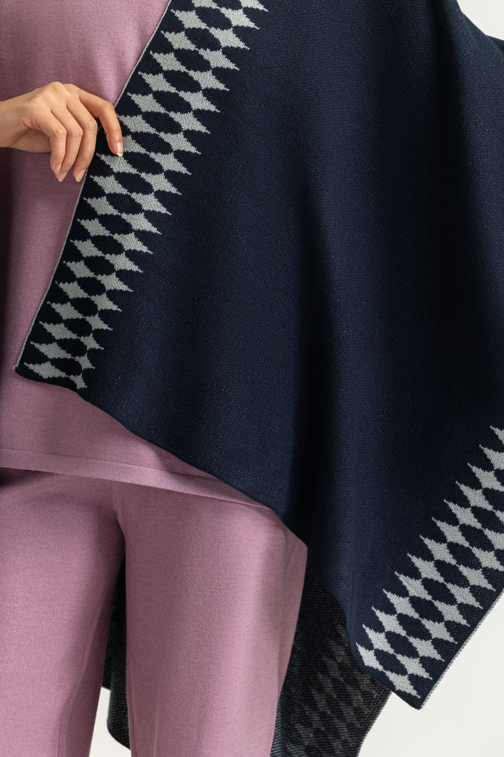 Regular Fit Cape Shawl