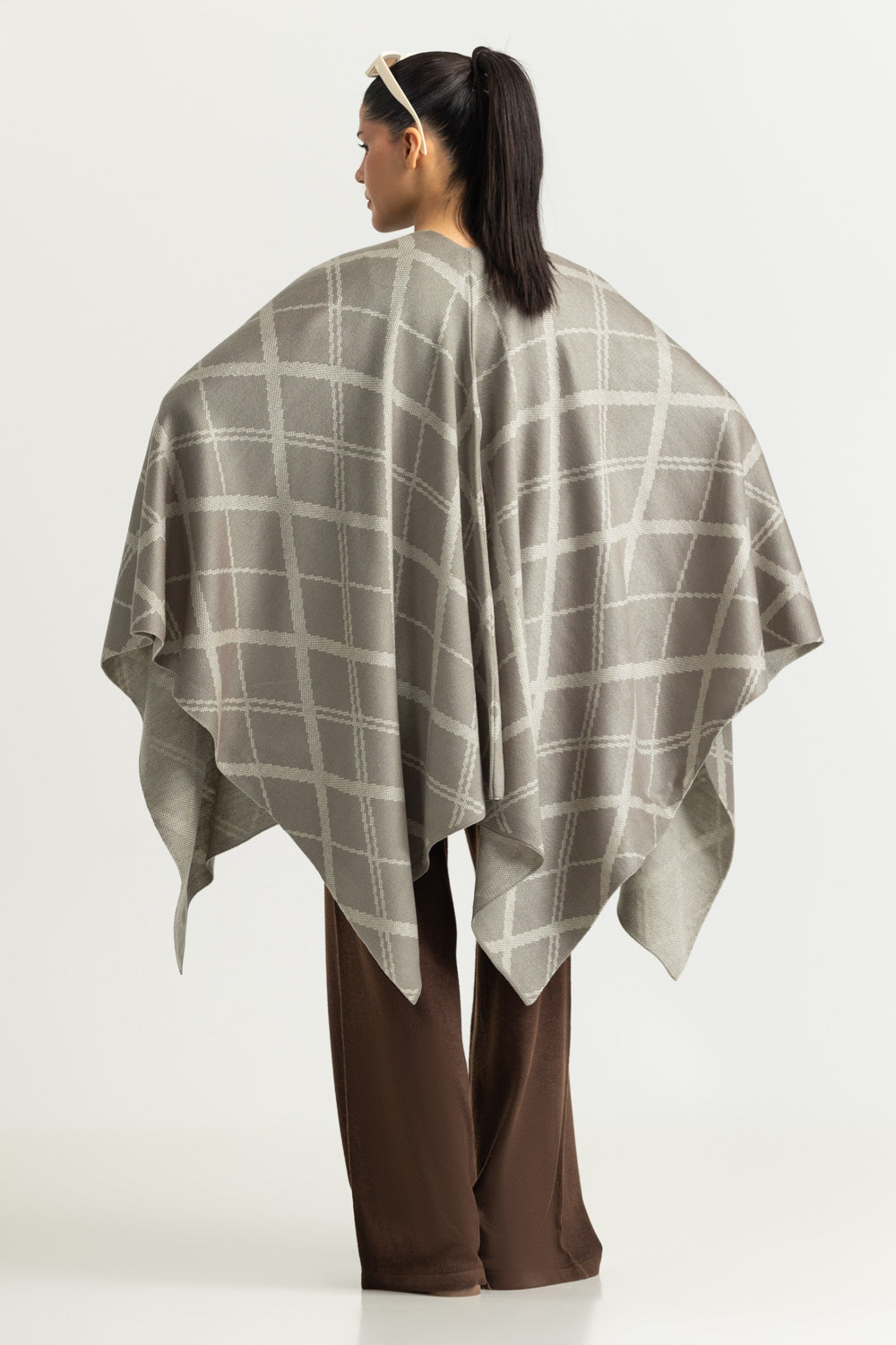Regular Fit Cape Shawl
