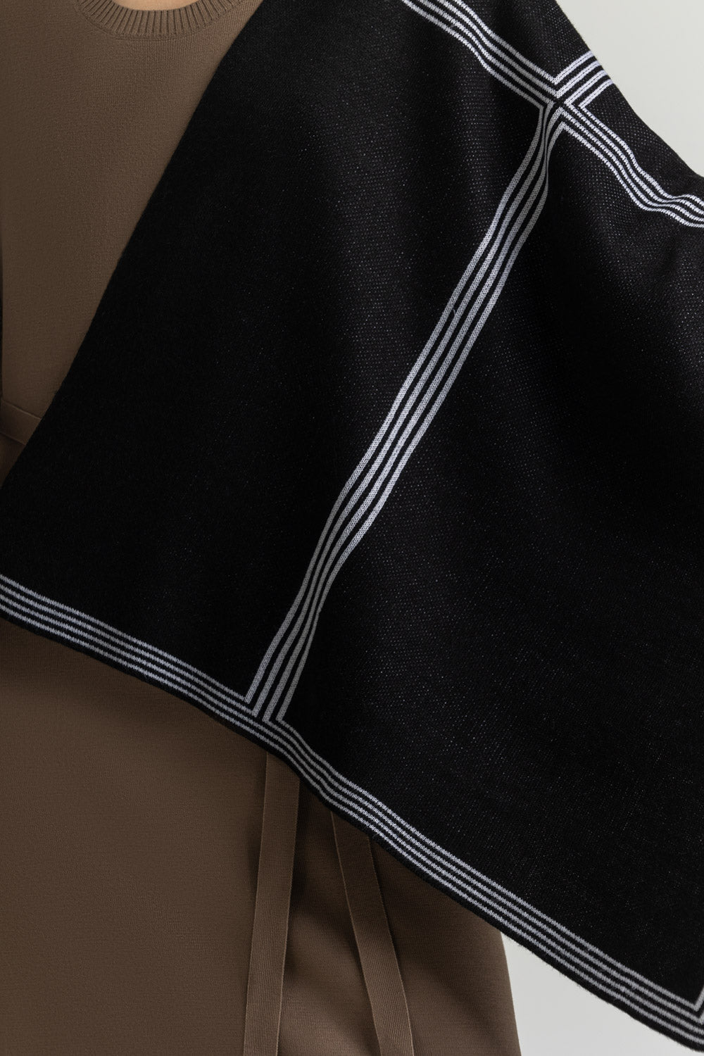 Regular Fit Cape Shawl