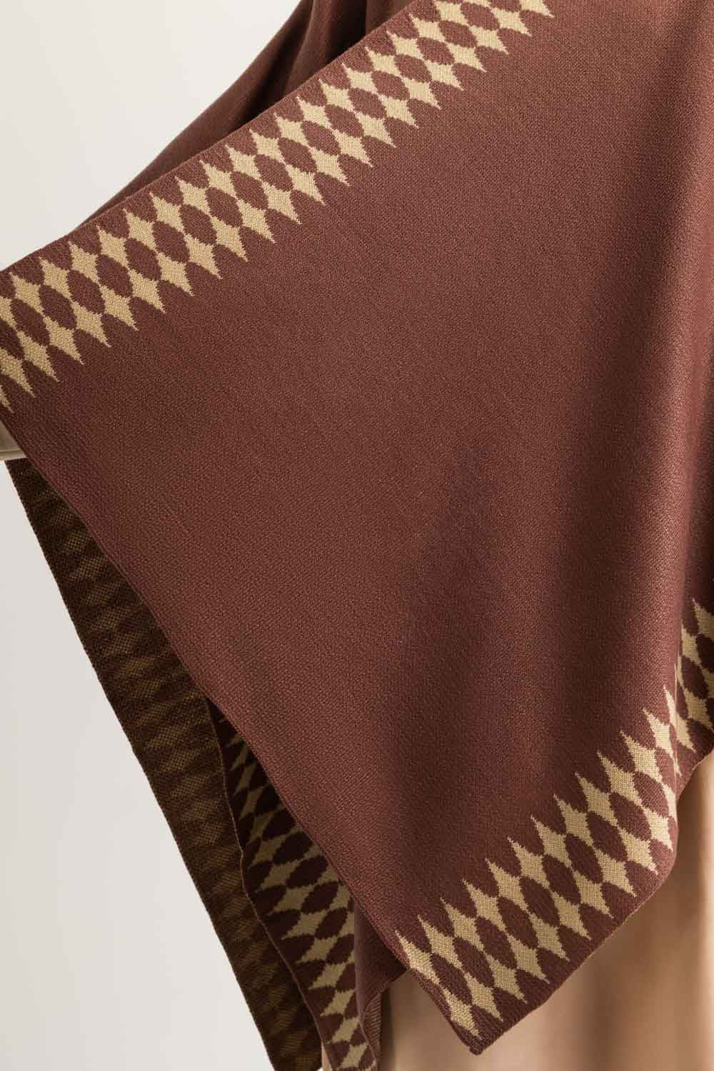Regular Fit Cape Shawl